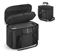 Jaffzora Funda portátil para estación de energía EcoFlow, Black, Almacenamiento