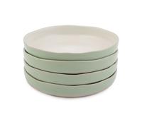 Jamie oliver big love - cuenco de cerámica moteada verde y blanco, du