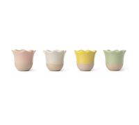Jamie oliver big love excellent egg cups, set of 4 pink, white, green