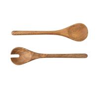 Jamie oliver big love - juego de cucharas para servir, hechas de mader