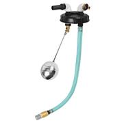 JAMIEKA Conector de tapa de riego para IBC Tote DN150 PP tapa redonda, B | Conjunto de salida de manguera de polipropileno para riego de manguera de jardín y riego al aire libre, uso diario