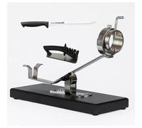Jamonero Giratorio 360 Basculante + Cuchillo Jamonero + Afilador Profesional / JAMON-PATANEGRA