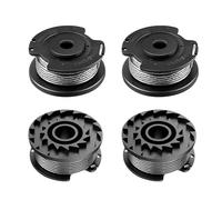JAMSSOW Bobina de Hilo Compatible con F016800569/F16800385, para Cortabordes Bosch EasyGrassCut 18/18-230/18-26/18-260/23/26/18V-230/18V-26/18V-260, Art 23SL/26SL/2300/23-28,Ø1,6 mm 5 m(4 bobinas)