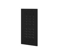 Jan Nowak Caja de Pared Perforada de Acero, Pared de Almacenamiento Lateral para Armario de Taller, Caja de Almacenamiento, Organizador de Taller, 68 x 33 x 1,8 cm