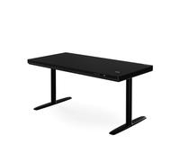 Jan Nowak Escritorio Elevable Eléctrico 140 cm, Escritorio de Pie Regulable | Doble motor, memoria para 2 posiciones, cajón, carga inalámbrica Qi 10 W, modo HSM, bandeja para cables, carga máxima 120 kg