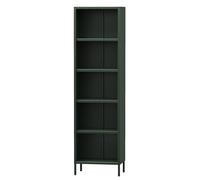 Jan Nowak Estanteria Salon - Mario | 4 Estanterias Regulables (4 x 30 kg), Superficie Brillante | 50 x 180 x 35 cm | Librero Estanteria Habitacion, Librería Vertical