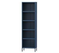 Jan Nowak Estanteria Salon - Mario | 4 Estanterias Regulables (4 x 30 kg), Superficie Brillante | 50 x 180 x 35 cm | Librero Estanteria Habitacion, Librería Vertical