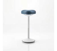 Jan Nowak Taburete ergonomico Regulable 58-83 cm Giratorio 360 Asiento Activo oscilante Taburete Oficina Profesional Taburete Laboratorio Resistente hasta 130 kg