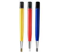 Janasiba 3 piezas/set fibra de vidrio acero cepillo rascador pluma pulido cerdas de fibra joyería PCB limpieza