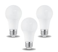 Jandei - 3 x Bombillas Led Casquillo E27 A60, 10W Equivalente 90W, 1100 Lúmenes, 330 Apertura. No regulable. Perfecto para Casa, Dormitorio, Oficina, Lámparas de Techo. (Blanco Frío 6000K)