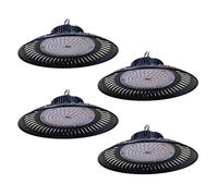 Jandei - 4 x Campana Industrial Led UFO ECO 200W (equivalente 1500W), 18000 LM, Lámpara Led Luz Blanca Fría 6000K, Superbrillante. Iluminación Nave, Taller, Garaje, Fábrica (1 Unidad)