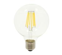 Jandei - Bombilla LED G95 E27 Filamento 7W 1521 lm 2700K Luz cálida, Clase A, diseño vintage con cristal transparente, Ideal para lámparas colgantes, salones, restaurantes y dormitorios (1 UNIDAD)