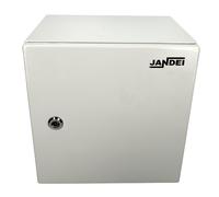 Jandei - Caja de Acero para Instalaciones Eléctricas Interiores y Exteriores IP66, Montaje en Superficie
