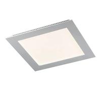 Jandei - Downlight LED 15W Marco Cuadrado Blanco de Empotrar. Ideal para Salón, Dormitorio, Pasillo, Oficina, Driver Incluido. Dimensiones 200x200mm