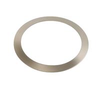Jandei - Downlight LED 18W Redondo, Plano Empotrable, Blanco Neutro 4200K, 1440 Lum, Interior IP20 con Marco Acabado Acero, Hueco de Corte 200mm Transformador Incluido
