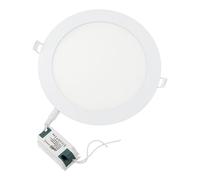Jandei - Downlight LED Empotrable, 15W, 1200 Lumen, Forma Redonda, Orificio para Empotrar Ø 170 mm, Extraplano 17 mm Profundidad, Color de Luz Blanco Frío 6000K, Transformador Incluido