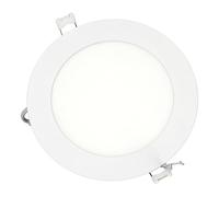 Jandei - Downlight LED, Panel Extraplano Redondo, Iluminación 9W, Interior Para Oficina, Pasillos, Casa, Taller (Blanco cálido 3000K), Fuente De Alimentación Incluida. Ahorro de energía.