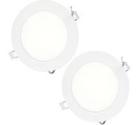 Jandei - Downlight LED, Panel Extraplano Redondo, Iluminación 9W, para Colocación en Interior, Color de Luz Blanca, Fuente De Alimentación Incluida Neutral light 4200k
