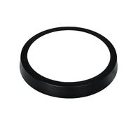 Jandei - Downlight Plafón LED 18W Redondo, Montaje en Superficie Ø210mm Interior IP20, Marco Negro. Perfecto para Oficinas, Salones, Cocinas, Despachos. Transformador Incluído. (Blanco Frío 6000k)