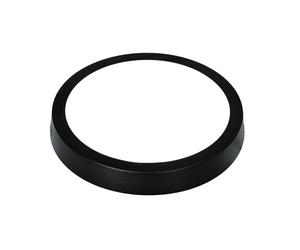 Jandei - Downlight Plafón LED 18W Redondo, Montaje en Superficie Ø210mm Interior IP20, Marco Negro. Perfecto para Oficinas, Salones, Cocinas, Despachos. Transformador Incluído. (Blanco Cálido 3000k)