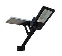 Jandei - Farola Solar Exterior, Potente 1500 Lúmenes, Impermeable IP65, Panel Solar y Mando a Distancia Incluidos, Luz Blanca Fría 6000K, Ideal para Jardín, Patio, Camino y Muro