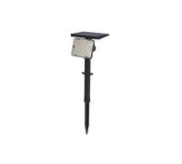 Jandei - Foco Pica Solar Exterior Impermeable, 200 Lúmenes, Giratoria Ajustable 360 grados. Temperatura de Luz seleccionable 3000K - 6000K. Luz para Jardin, Terraza, Caminos...