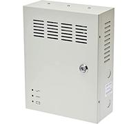 Jandei - Fuente de alimentación 220V-12Vdc 5A carga batería 9 salidas armario