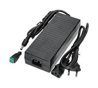 Jandei - Fuente de Alimentación Transformador Enchufable 110/220V AC a 12V DC 120W 10A, Cable 1m y Conector Hembra. Instalación en Interior IP20, para Tira Led, Neón o Dispositivos de Bajo Voltaje