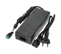 Jandei - Fuente de Alimentación Transformador Enchufable 110/220V AC a 12V DC 120W 10A, Conector Hembra, 1 Metro Cable, para Interior IP20. Para Tira Led, Neón o Dispositivos de Bajo Voltaje