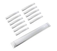 Jandei - Pack 12x Pantalla Luminaria LED Integrado, 36W, Largo 120 cm, Luminosidad 4000 Lúmenes, Color Blanco Frío 6500K, 120º de iluminación