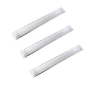 Jandei - Pack x 3 Pantalla LED 120 cm 36W y 4000 LM Luz Color Blanco Neutro 4200k Sustituye Fluorescente Led Tradicional, Ideal Cocina, Garaje