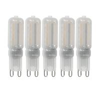 Jandei - Pack x 5 Bombilla LED G9, Potencia 5W, 475 Lúmenes, Regulable, Luz Blanca Neutra 4000K, Ø16 x 60mm Largo, (Equivalente a 25W Halógeno), 220V AC, IP20 para Interior