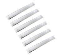 Jandei - Pack x 6 Pantalla LED 120 cm 36W y 4000 LM Luz Color Blanco Frío 6000k Sustituye Fluorescente Led Tradicional, Ideal Cocina, Garaje