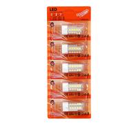JANDEI Pack X5 Bombillas LED 12V DC G4 5W 400 Lúmenes 12mm Ø 46mm Largo Total con Pines Protección IP20