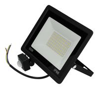 Jandei - Proyector LED 50W Slim Serie Apple, Color de Luz Fría 6000k, 5000 Lúmenes, Sensor Movimiento, IP66