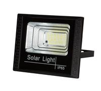 Jandei - Proyector Led Solar 60W 900 Lúmenes 270 Leds, con Panel Separado, Incluye Mando a Distancia, Cable 5 Metros, IP65 para Instalación en Exterior. Luz Fría 6000k
