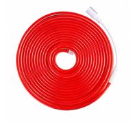 Jandei - Tira de Luz Led de Neón Flexible 12V, 5M 6x12mm 120 Leds/Metros. Color Rojo. Corte 2,5cm. Decoración Interiores y Exteriores, Hogar, Negocio, Rótulos...Transformador No Incluido
