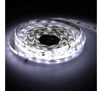Jandei - Tira Led 5M 12V Impermeable IP65, Luz Fría 6000K, 300 LEDs SMD2835, Cortable y Adhesiva (No Incluye Alimentación)