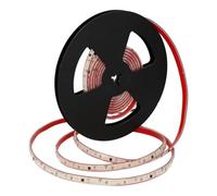 Jandei - Tira Luminosa Led Autorrectificada 220V 12W/m 600 LEDs 5500 Lm, Cortable y Autoadhesiva, Ancho 10mm. IP65, Ideal Iluminación y Decoración Exteriores - Bobina 5 M (Luz Cálida 3000k)