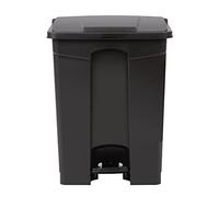 Jantex cw723 cocina cubo de basura con pedal, 65 L, Negro