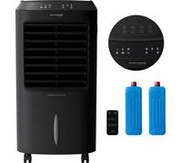 JAP Edmonton Climatizador Evaporativo Portátil 500m³/h - Temporizador y Mando a Distancia - 3 Velocidades - 3 Modes - Indicador de temperatura -