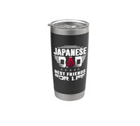 Japanese Dad Best Friends For Life Funny For Fathers Daddy Vaso térmico de acero inoxidable de doble pared