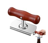 Jar Lid Opener Anti-Slip - Easy Twist with Wooden Handle