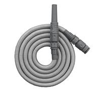 Jardibric - Manguera de riego extensible de 2,5 a 7,5 m - Manguera de jardín retráctil compacta para balcón y jardín pequeño