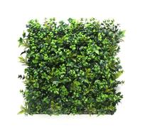 Jardín Vertical Artificial 50x50cm, Pack 4 unidades, Plantas Artificiales Decorativas, Valla de Privacidad Balcón Barandilla, Planta artificial colgante, Decoración Exterior e Interior