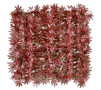Jardín Vertical Artificial 50x50cm, Pack 4 unidades, Plantas Artificiales Decorativas, Valla de Privacidad Balcón Barandilla, Planta artificial colgante, Decoración Exterior e Interior