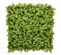 Jardín Vertical Artificial 50x50cm, Pack 4 unidades, Plantas Artificiales Decorativas, Valla de Privacidad Balcón Barandilla, Planta artificial colgante, Decoración Exterior e Interior