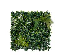 Jardín vertical artificial jungla 50cm 50 cm