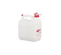 JARDIN202 - Bidón rectangular con grifo en color Blanco | 20 litros -