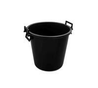 Contenedor de Residuos Industrial de 100L | Cilíndrico de Plástico con Apertura Manual | JARDIN202 | Ideal para Cocinas Comerciales y Talleres